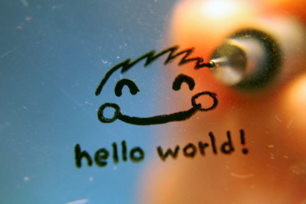 Everything starts with hello world